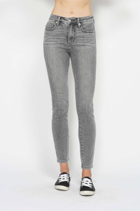 Judy Blue Mid Rise Tummy Control Shield Pockets Skinny 88862 - Plus