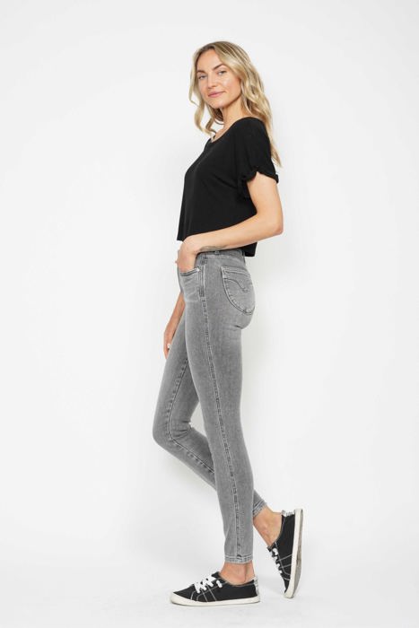 Judy Blue Mid Rise Tummy Control Shield Pockets Skinny 88862 - Plus