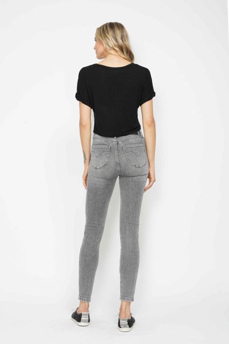 Judy Blue Mid Rise Tummy Control Shield Pockets Skinny 88862 - Plus