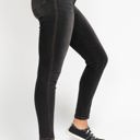  Judy Blue High Waist Tummy Control Black Wash & Contrast Thread Skinny 88768 - Plus