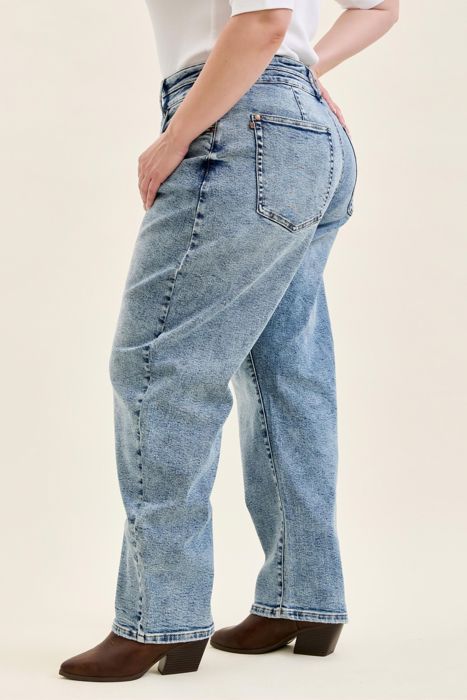 Judy Blue High Waist Double Waistband Marlow Arc Denim Jeans 881102