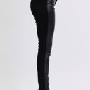  Judy Blue High Waist Faux Leather & Denim Skinny 88810 - Plus