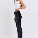  Judy Blue High Waist Faux Leather & Denim Skinny 88810 - Plus