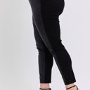  Judy Blue High Waist Faux Leather & Denim Skinny 88810 - Plus