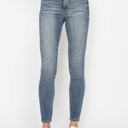  Judy Blue High Waist Tummy Control Contrast Wash Skinny Denim 88767 - Plus