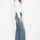  Judy Blue High Waist "Tummy Control" Raw Hem Straight Denim 88848 - Plus