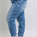  Judy Blue High Waist Cargo Cuff Jogger Denim Jeans 88909 - Plus