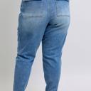  Judy Blue High Waist Cargo Cuff Jogger Denim Jeans 88909 - Plus
