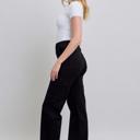  Judy Blue High Waist Cargo Wide Leg Black Denim Jeans 88886