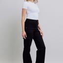  Judy Blue High Waist Cargo Wide Leg Black Denim Jeans 88886