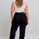  Judy Blue High Waist Cargo Wide Leg Black Denim Jeans 88886 - Plus