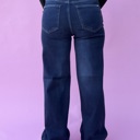  Judy Blue High Waist Lux Dark Retro Wide Leg Jeans