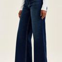  Judy Blue High Waist Lux Dark Retro Wide Leg Jeans