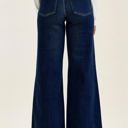  Judy Blue High Waist Lux Dark Retro Wide Leg Jeans