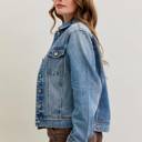  Judy Blue Rigid Magic Boyfriend Denim Jacket 7887