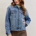  Judy Blue Rigid Magic Boyfriend Denim Jacket 7887