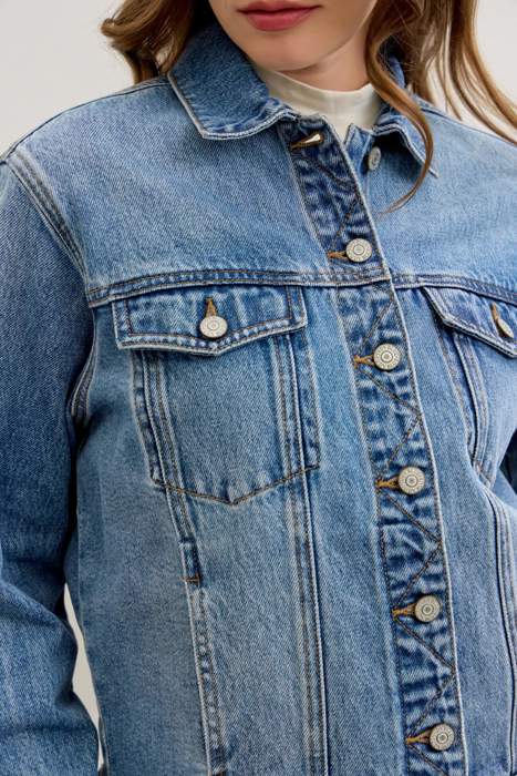 Judy Blue Rigid Magic Boyfriend Denim Jacket 7887