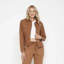  Judy Blue Garment Dyed Camel Jacket 7875