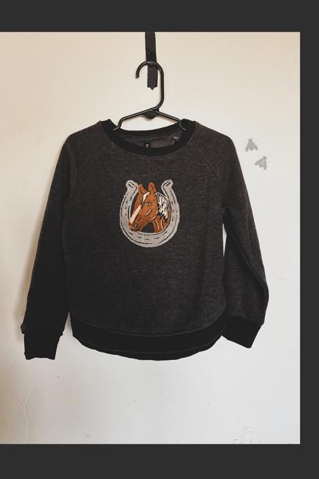 2 Fly Kid's Good Ol Days Long Sleeve Tee, Charcoal