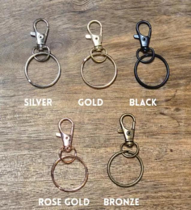 Personalized Wooden Name Keychain