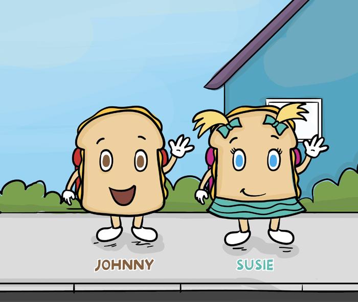 Meet Susie & Johnny Grilled Cheese 