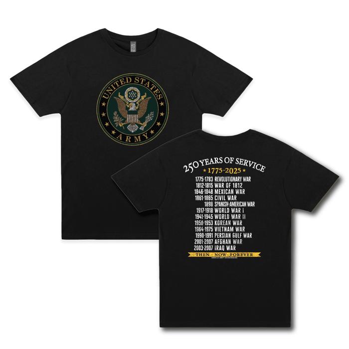U.S. Army® 250th Anniversary World Tour Tee | Officially Licensed