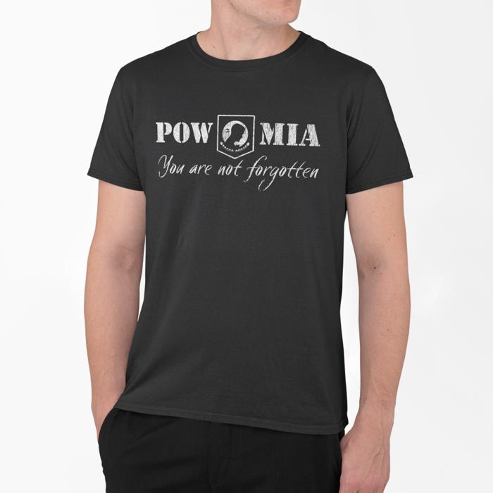POW MIA Remembrance Patriotic Graphic Tee