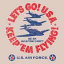 Medium U.S. Air Force™ Let's Go USA! Tee | Officially Licensed