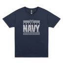 Medium America's Navy Vintage Strong as the Sea that Made Us Tee | Officially Licensed