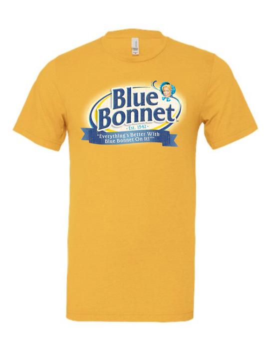 Official Blue Bonnet® T-Shirt – Retro Margarine Logo Tee | Vintage Brand Shirt