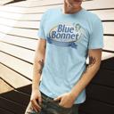 Medium Light Blue Official Blue Bonnet® T-Shirt – Retro Margarine Logo Tee | Vintage Brand Shirt