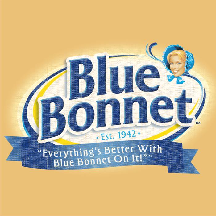 Official Blue Bonnet® T-Shirt – Retro Margarine Logo Tee | Vintage Brand Shirt