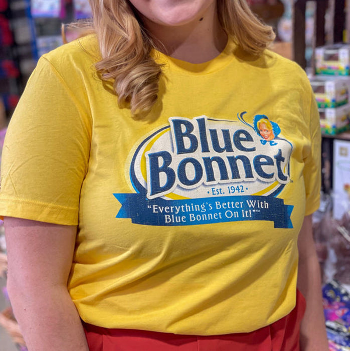 Official Blue Bonnet® T-Shirt – Retro Margarine Logo Tee | Vintage Brand Shirt