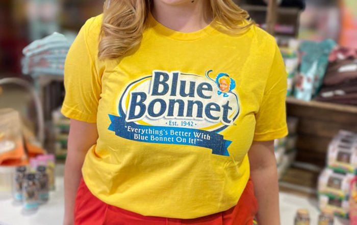Official Blue Bonnet® T-Shirt – Retro Margarine Logo Tee | Vintage Brand Shirt