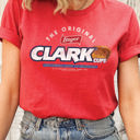  Boyer® Clark® Cups the Original Tee – Vintage Retro Candy Logo T-Shirt