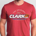  Boyer® Clark® Cups the Original Tee – Vintage Retro Candy Logo T-Shirt