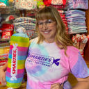  Smarties® Bright • FUN • Smarties Tie-Dye Tee – Vintage Candy Unisex Graphic T-Shirt