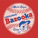  Bazooka® Official League Baseball Tee – Vintage Retro Candy T-Shirt