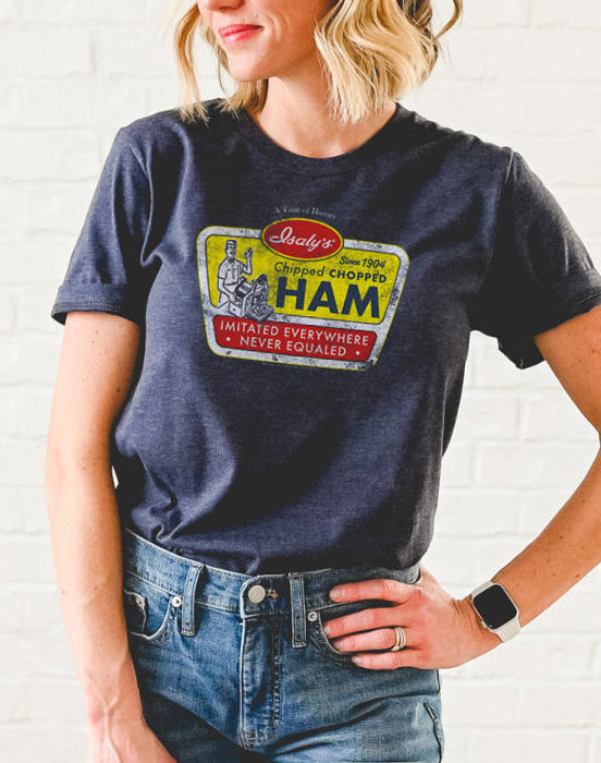 Isaly’s® Chipped Chopped Ham Vintage Tee – Retro Pittsburgh-Style Unisex Graphic T-Shirt
