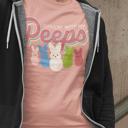  PEEPS® Chillin' With My Peeps Tee – Vintage Marshmallow Unisex Graphic T-Shirt