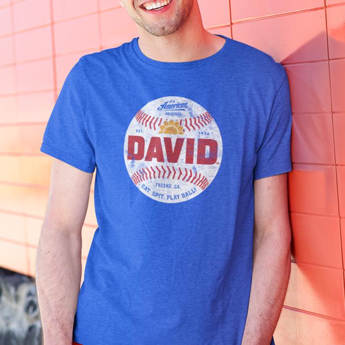 DAVID™ All American Original Baseball Tee | Officially Licensed