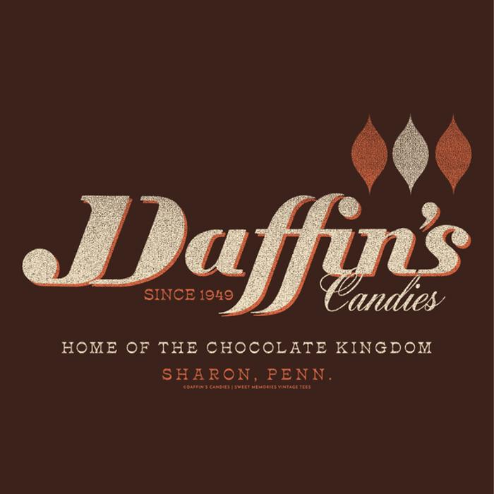 Daffin's Candies Since 1949 Tee – Sharon, PA Chocolate Unisex Graphic T-Shirt