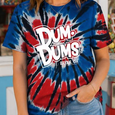 Dum Dums®  Ohio Tie-Dye Tee | Unisex Candy Graphic T-Shirt
