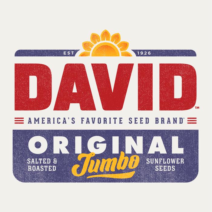 Official DAVID® Sunflower Seeds T-Shirt – Retro Ringer Tee | Vintage Baseball Snack Shirt