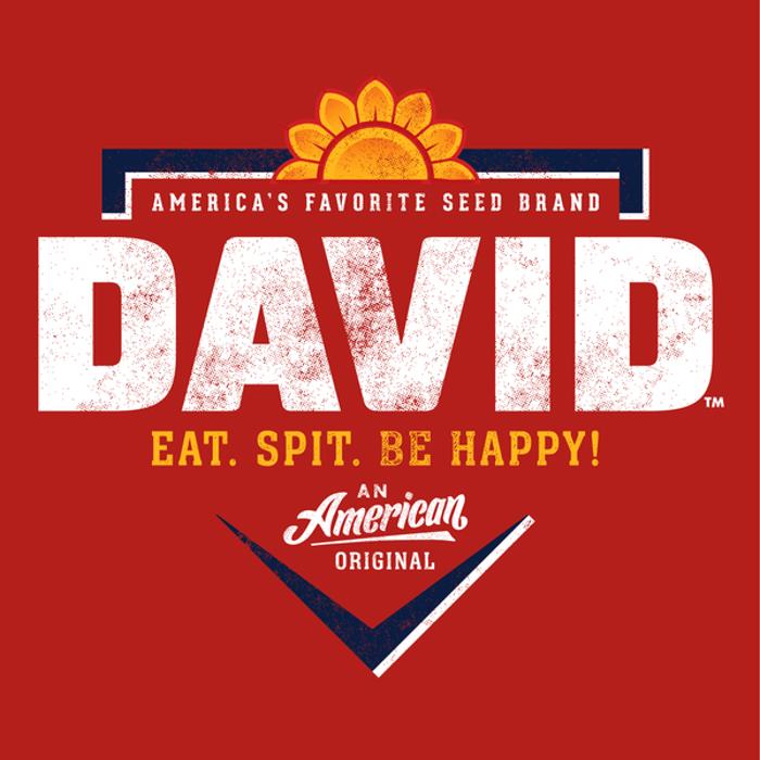 Official DAVID® Sunflower Seeds T-Shirt – Homeplate Logo Tee | Vintage Baseball Snack Shirt