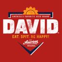  Official DAVID® Sunflower Seeds T-Shirt – Homeplate Logo Tee | Vintage Baseball Snack Shirt
