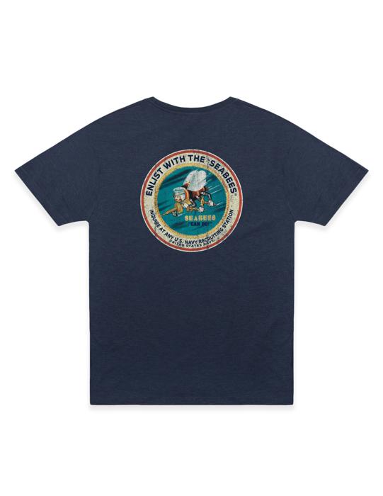 America's Navy® Enlist with the SEABEES! Tee | Officially Licensed