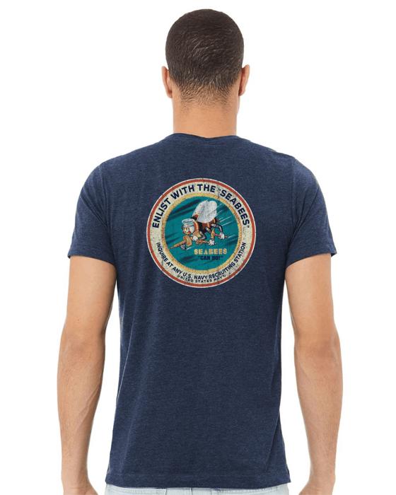 America's Navy® Enlist with the SEABEES! Tee | Officially Licensed