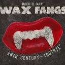  Wack-O-Wax® FANGS Black Mineral Wash Tee – Vintage Unisex Graphic T-Shirt