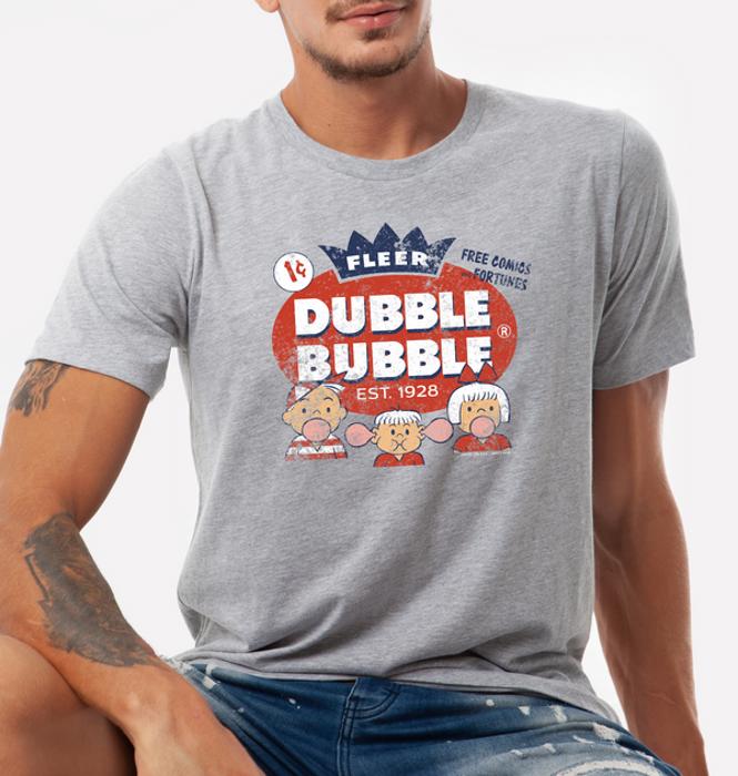Dubble Bubble® Fleer Free Comics & Fortunes Retro Bubble Gum Unisex Tee